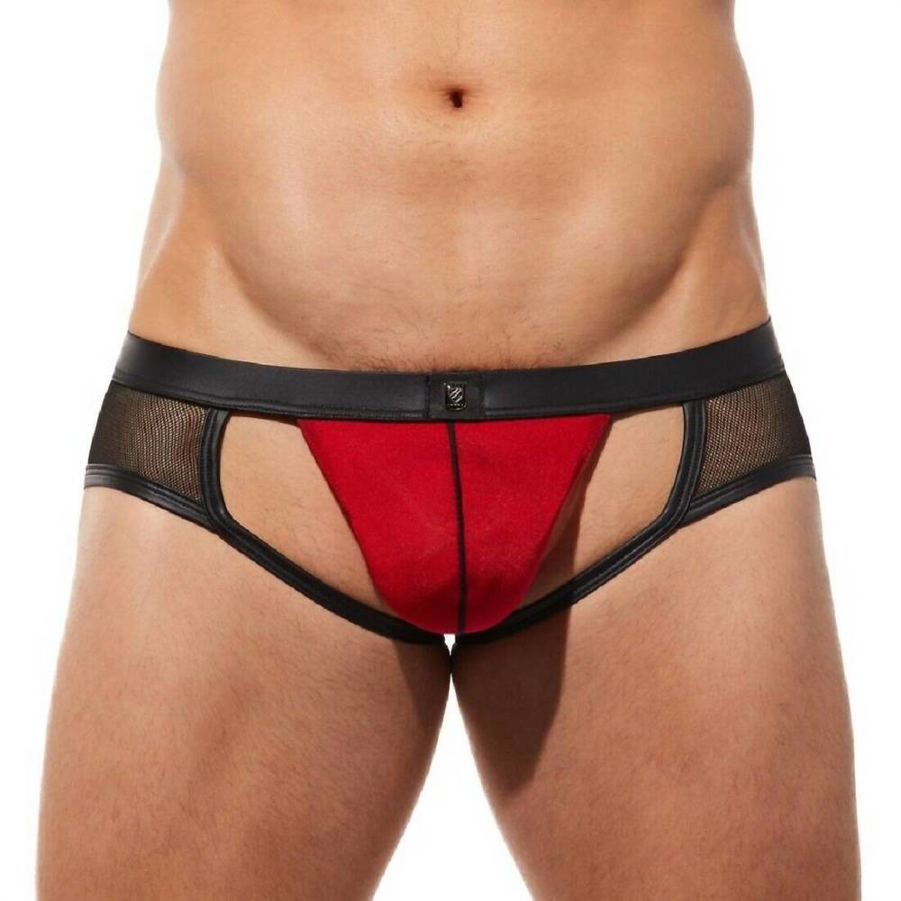 NEW GREGG HOMME ring my bell brief in red